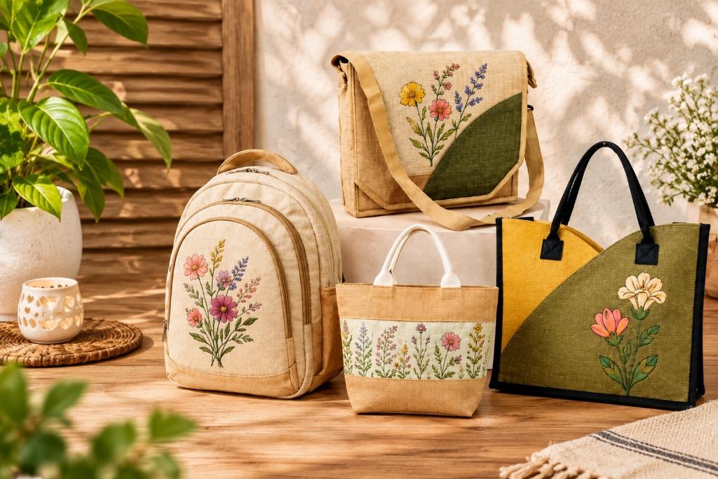UMA Spinners Jute Products Background